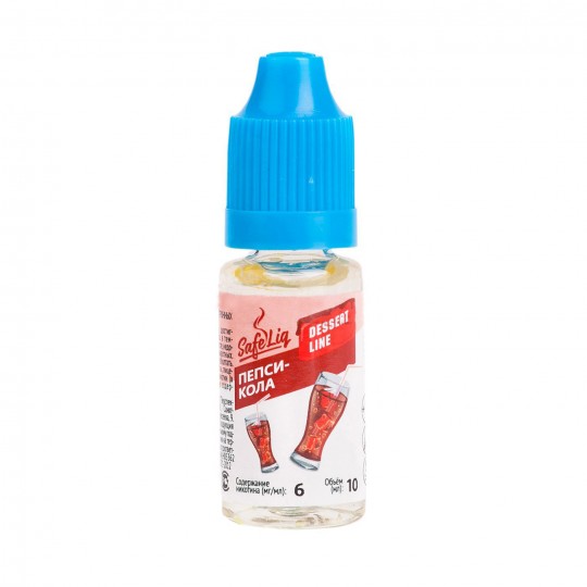 Жидкость для электронных сигарет Safeliq Пепси-Кола, 10 мл.